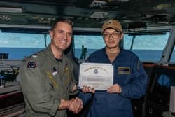 Wenatchee Native Honored as Warfighter of the Week aboard USS George Washington