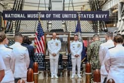 NAVFAC Washington Operations Officer Cmdr. Christopher Fairfield Retires After Distinguished 22-Year Naval Career; Honored with Meritorious Service Medal