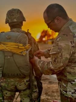 351st Civil Affairs Command honors airborne legacy during Operation Sunset Canopy