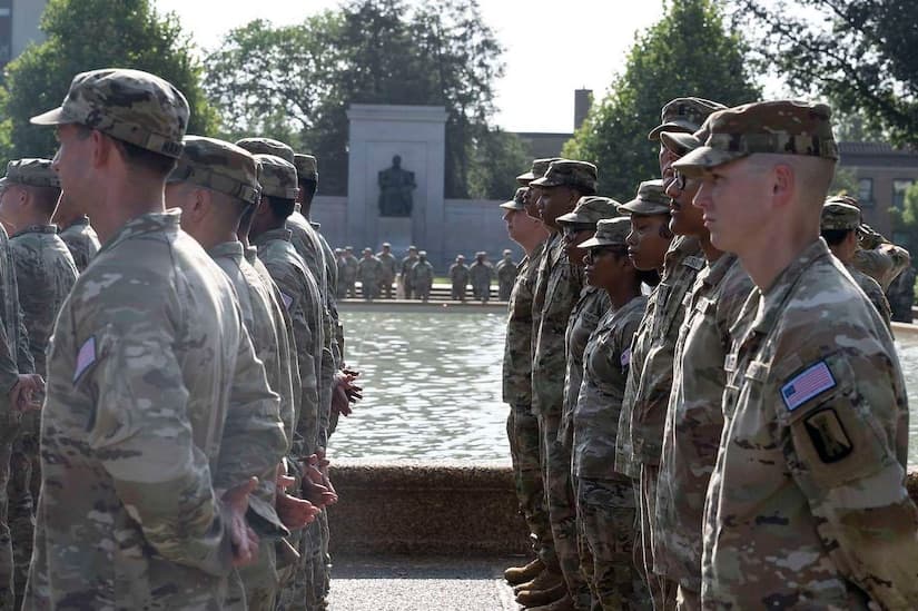 Hegseth Thanks National Guard for D.C. Mission Ahead of Nation's 250th