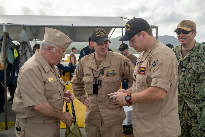 Retired Submariner Commemorates Both Bicentennial, Semiquincentennial in Guam