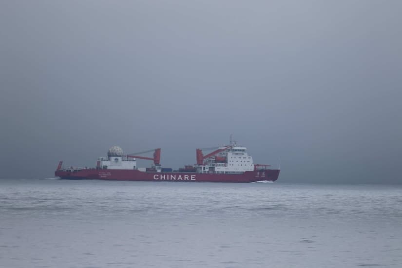 Coast Guard Monitors Chinese Vessels in the Arctic