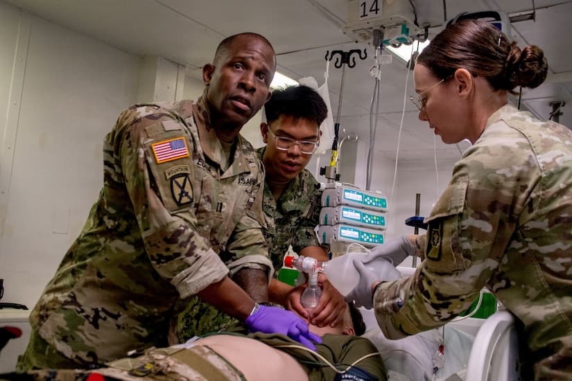 Historic Multinational Medical Team Integrates Aboard the USS Essex