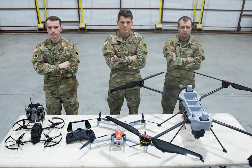 Michigan Army National Guard Uses UAS to Train for Tomorrow's Battlefield