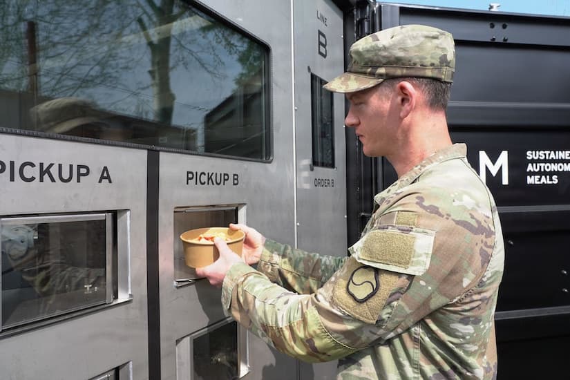 Containerized Autonomous Kitchen Expands Army Food Modernization to the Field