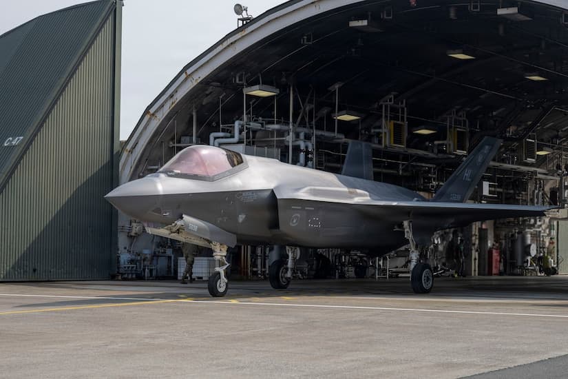 First F-35A Lightning II Aircraft Arrive at Misawa Air Base