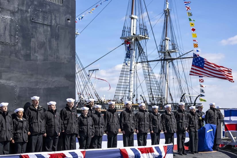 Navy Commissions Submarine USS Massachusetts
