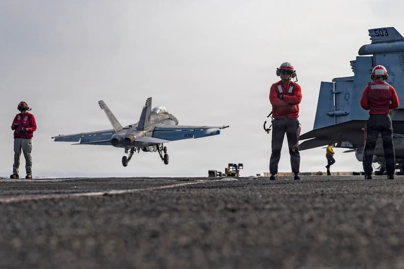Hegseth Visits USS Lincoln Ahead of Homecoming After Record-Breaking Deployment