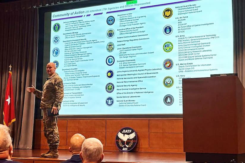 DOW Hosts 2nd Interagency Summit to Strengthen Counter-Drone Defense